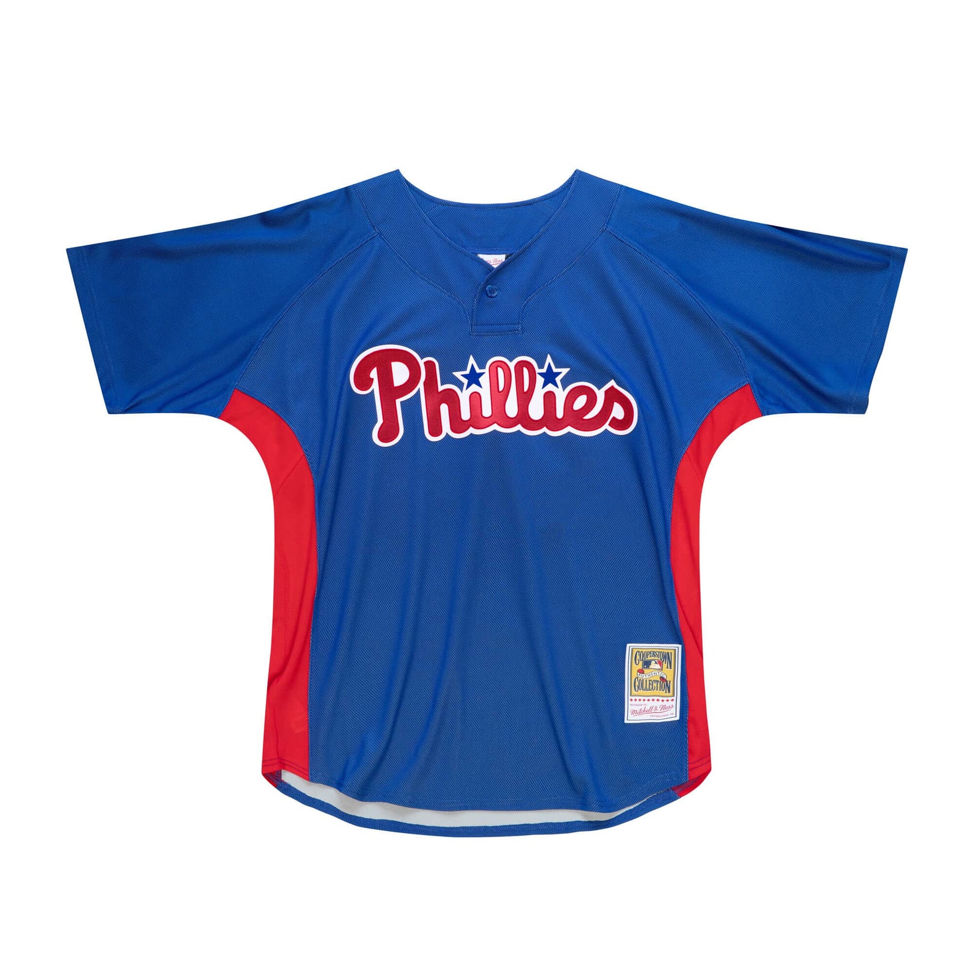 Retro Mlb Philadelphia Phillies Mesh Practice Baseball Jersey