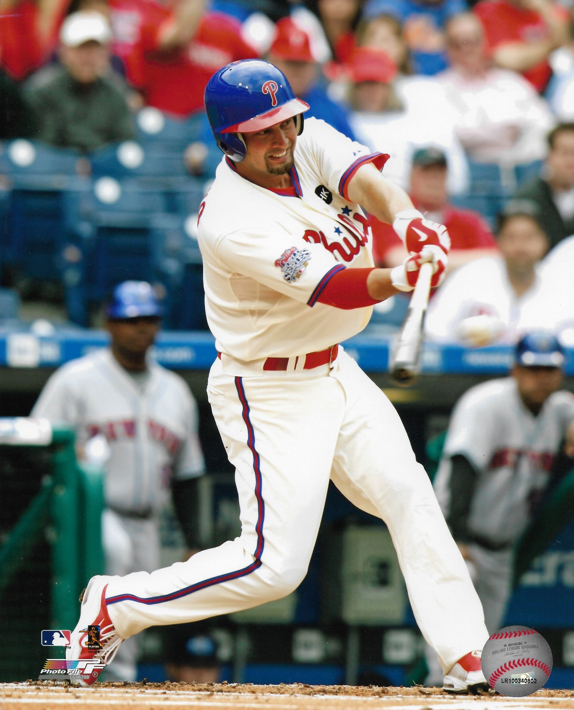 Shane Victorino in Action Philadelphia Phillies 8 x 10 Baseball Photo