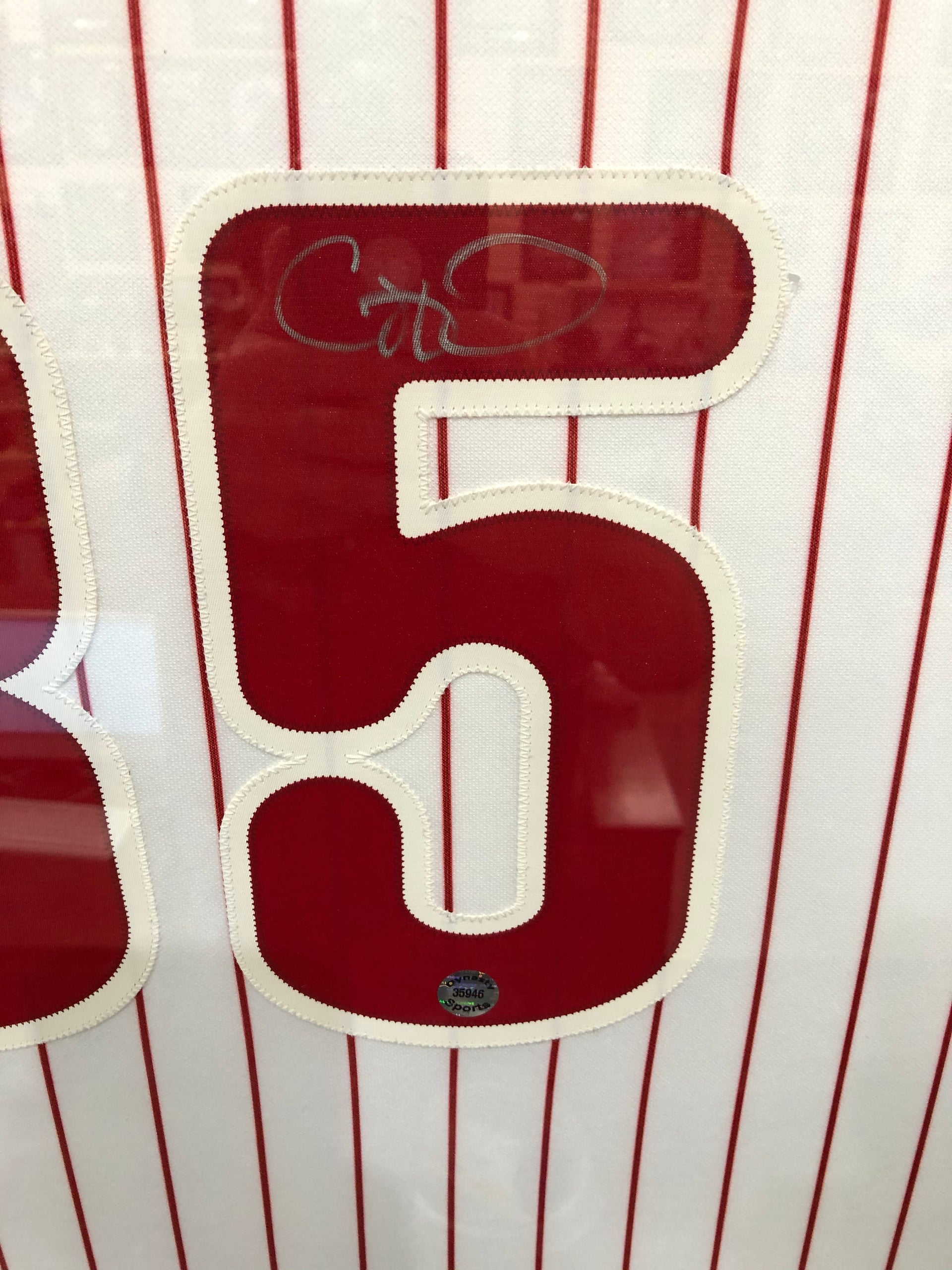 Cole Hamels Autographed Signed Philadelphia Phillies- Autograph